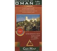 Oman, United Arab Emirates Geographical Map