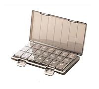 Omana 7-Day Pill Organizer - Weekly Medicine, Vitamin & Supplement Box, 3 - 4 Times a Day, BPA-Free, Travel-Friendly, Detachable Compartments, Moisture-Proof & Compact