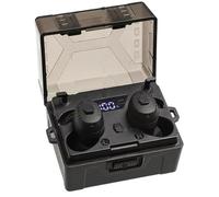 Omana Electronic Shooting Earplugs Totems Noise Canceling Hearing Protection Earmuff for Hunting/Tactical Shooting/Military/Music Events (Black)