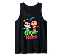 Omar and Hana Islamic Cartoon for Muslim Boys and girs Tank Top