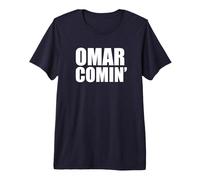 Omar Comin - Omar Comin' Premium T-Shirt, Men, Navy, Large
