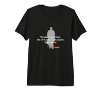 Omar “The Game is Out There” Quote Design | PAPL14513 Premium T-Shirt