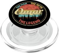 Omar The Man The Myth The Legend Men Personalized Name PopSockets PopGrip for MagSafe