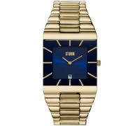 STORM Omari XL Gold Blue Sleek Men's Watch with Square dial and Date Function
