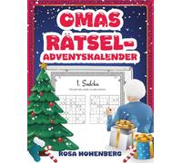 Omas Rätsel-Adventskalender: 24 Tage Knobelspaß mit Sudoku, Kreuzworträtseln & Quizfragen - große Schrift, perfektes Weihnachtsgeschenk