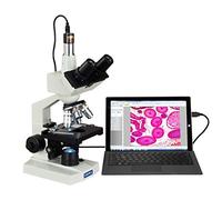 OMAX 40X-2000X Lab Trinocular Compound LED Microscope with 1.3MP Camera