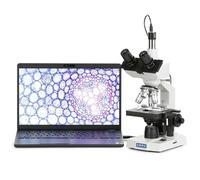 OMAX - 40X-2500X LED Digital Trinocular Lab Compound Microscope with USB Camera and Mechanical Stage - M83EZ-C03S