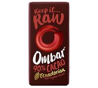 Ombar 90% Raw Chocolate Bar 35g - Pack of 2