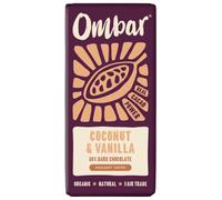 Ombar Coconut & Vanilla Dark Chocolate Bar - 70g