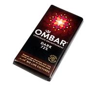 Ombar Dark 72% Raw Chocolate Bar 35g - Pack of 2