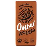 Ombar Ombar 72% Cacao 70g, organic and vegan-10 Pack