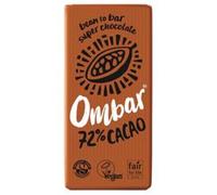 Ombar 72% Cacao Chocolate Bar 70g