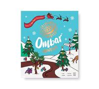 Ombar - Organic Chocolate Christmas Advent Calendar, 25 x 5g Mini Bars, 5 Indulgent Flavours, Fair Trade, Vegan, Dairy & Gluten Free