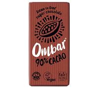 Ombar Raw Chocolate | 90% Raw Cacao Chocolate | 9 x 35g