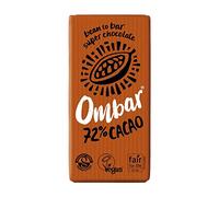 Ombar Raw Chocolate | Dark 72% Raw Chocolate | 1 x 35g