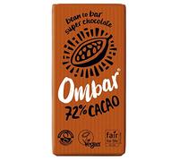 OMBAR RAW CHOCOLATE | Raw Cacao 72% | 6 x 70g (UK)