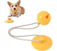 Ombbtod Dog Chew Toys,Durable Interactive Dog Toys with Suction Cup for Teething and Tug of War,Enrichment Toy with Food Dispensing Ball for Small,Medium and Large Dogs,Chew Toy for Boredom Busting