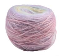 Ombre Acrylic Yarn Cake 100m Multicolor Gradient Thread for Crochet Hats Blankets Amigurumi Projects(Type A)