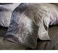 OMBRE Crushed Velvet Diamante Bedding Bedroom Collection by Viceroybedding (Mink Quilted Bedspread)