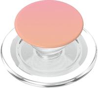 Ombre Pastel Pink Coral Fade Peach Gradient PopSockets PopGrip for MagSafe