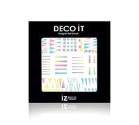 Ombre Rainbow Shapes Nail Decals/Stickers by iZ Beauty LDN