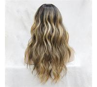 Ombre To Wavy Long Synthetic Wig Not Cut Small Edge Lace Front AB791 Lace Hairline