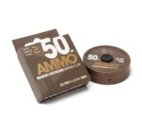 OMC AMMO Camo Braided Hooklink 20m - Carp Fishing Braid 25lb & 50lb