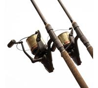 OMC Black Pearl Carp, Spod & Marker Fishing Rod - 12ft & 13ft | Premium Carbon Rod with 3K Wrap, SeaGuide Guides and Ergonomic Handle - 3.75lb to 5lb Test Curve