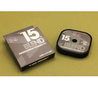 OMC Blend Fluorocarbon Hooklink Stiff (10lb, 15lb & 20lb) 20m Spool - High Strength Invisible Carp Fishing Line for D-Rigs and Combi Rigs