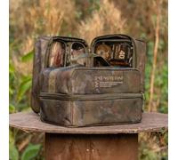 OMC HEIST Slam Dunk - Modular EVA Tackle Pouch System with 4 Removable Zip-Top Pouches - Splash Camo Compact Storage Bag - Fits Inside HEIST Compact Rucksack - 28x19x18cm