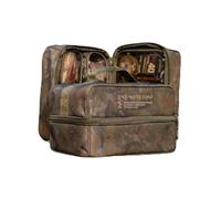 OMC HEIST Slam Dunk Splash Camo Tackle Bag - Compact Modular Bag with 4 Removable Tinted Window EVA Pouches - Fits HEIST Compact Rucksack - Versatile Storage for Carp Fishing Accessories