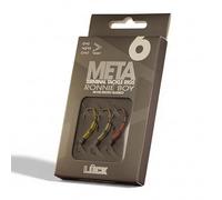 OMC Hi-Viz Ronnie Boys Edition - Ready-Tied Spinner Rig with Lock Hook - Sizes 4, 6 & 8, Barbed & Barbless - META Carp Fishing Terminal Tackle