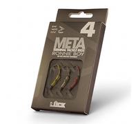 OMC Hi-Viz Ronnie Boys Edition - Ready-Tied Spinner Rig with Lock Hook - Sizes 4, 6 & 8, Barbed & Barbless - META Carp Fishing Terminal Tackle