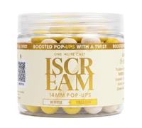 OMC iScream Boosted Fluoro Pop Ups 14mm - Carp Hookbait 200ml Tub