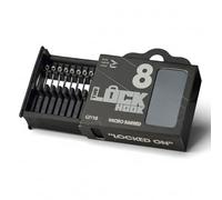 OMC Lock Hooks - Barbed & Barbless Carp Hooks, Sizes 2, 4, 6 & 8 - Aggressive Curve, Wide Gape Hook with Needle Point, Strong Forged Steel - Ideal for Rigs, Bottom Baits & Wafters