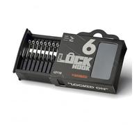 OMC Lock Hooks - Barbed & Barbless Carp Hooks, Sizes 2, 4, 6 & 8 - Aggressive Curve, Wide Gape Hook with Needle Point, Strong Forged Steel - Ideal for Rigs, Bottom Baits & Wafters