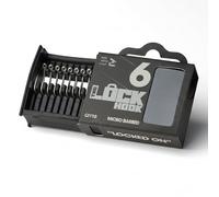 OMC Lock Hooks - Barbed & Barbless Carp Hooks, Sizes 2, 4, 6 & 8 - Aggressive Curve, Wide Gape Hook with Needle Point, Strong Forged Steel - Ideal for Rigs, Bottom Baits & Wafters