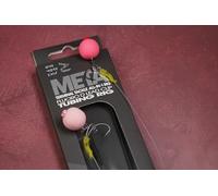 OMC META All-In-1 Fluoro D Rig - Blend Tungsten Tubing & Fluorocarbon Hooklink- 1 Rig Per Pack (Barbless, 4)