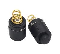 OMCFYSD 1PCS High Current, One On And Off, plated Strong Light Flashlight, Middle At The Tail(Round Diameter 9.3)