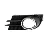 OMDHATU 5N0853665 5N0853666 Front Bumper Fog Light Grille Frame Cover Trim Fog Lamp Grille For VW For Tiguan EU 2012-2018(Color:Left Chrome Ring)