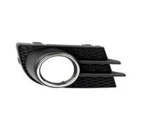 OMDHATU 5N0853665 5N0853666 Front Bumper Fog Light Grille Frame Cover Trim Fog Lamp Grille For VW For Tiguan EU 2012-2018(Color:Right Chrome Ring)