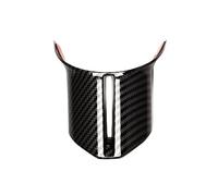 OMDHATU Car ABS Carbon Fiber Steering Wheel Lower U Type Frame Trim Cover Sticker For Mercedes For Benz C E S Class W206 W213 W223 2021 2022