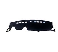 OMDHATU Car Dashboard Cover mat For Peugeot 2008 E-2008 P24 2019-2023 Dashboard Cover Board Mat Carpet Sun Shade Cape Blanket Anti-sun (Color : Flannel All Black)