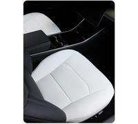 OMDHATU For Tesla For Model 3 Car Seat Cushion Seat Pad Mat Seat Cover Cushion Interior Decorate Accessories (Color : White, Size : No Anti Fouling)