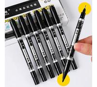 Omeblos Micro Fineliner Art Drawing Pens, Fineliner Pens, 12Pcs Ultra Fine Point Pen, Dual Tip Design, 0.5mm and 1mm, Multiliner Black Art Pens for Drawing, Sketching, Watercolor, Illustration, Manga