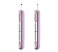 Omeblos Needle Threaders, 2Pcs 2 in 1 Needle Threader Seam Ripper, Needle threaders Hand Sewing, Needle Threaders Hand Sewing Knitting Craft Quilting Supplies, Needle Threader for Crafting, Knitting