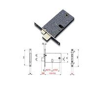 Omec 370 Insert Lock E60 Oval Cylinder F16