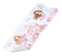 omedecal Baby Bath Mat Non Slip, 100 * 40cm, Quick Drain (Mermaid Castle)