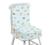 omedecal Toddler Booster Seat for Dining Chair, Jungle Animals