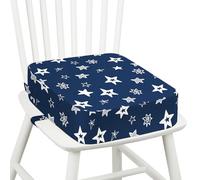 omedecal Toddler Booster Seat for Dining Table, Star | 10cm Thick Strong Support Kids Booster Cushion with Adjustable Straps · Portable Washable Seat Non-Slip for Home and Camping